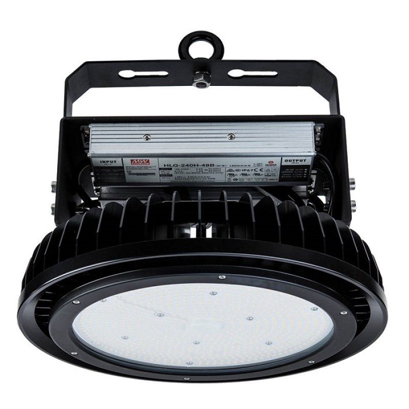 LED Камбана SAMSUNG ЧИП - 500W 120° Димираща Meanwell Black Body 4000K LED камбани