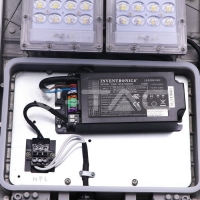 LED Улична Лампа SAMSUNG ЧИП - 120W 6400K КЛАС II 140LM/W LED улично осветление