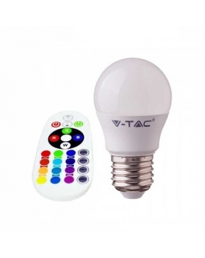 LED Крушка 3.5W E27 G45 С Дистанционно RGB 4000K LED крушки Е27