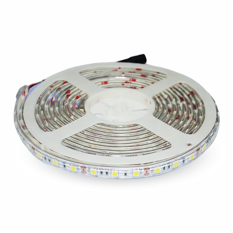 LED Лента SMD3528 - 60/1 Неутрално Бяла Светлина IP45 Силикон 12V LED ленти