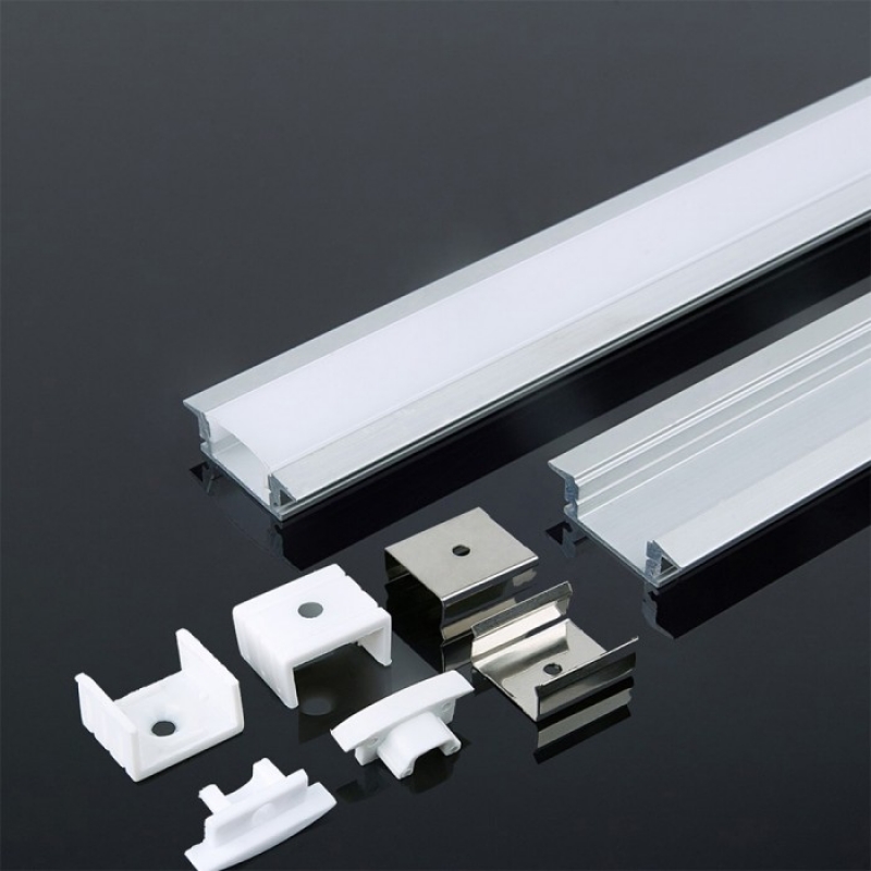 Алуминиев Профил Бял 2000* 24.7*7MM LED профили