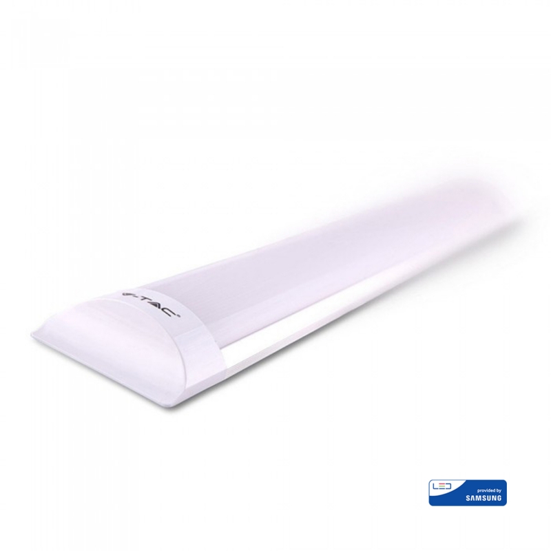 38W LED Линейно Тяло Пластик 150см 3000K 160 lm/W 5г. Гаранция Линейни LED тела за открит монтаж