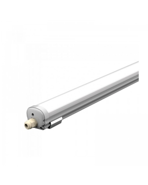 LED Влагозащитено тяло X-Серия 1200mm 24W 6500K 160 lm/W Промишлени линейни LED тела