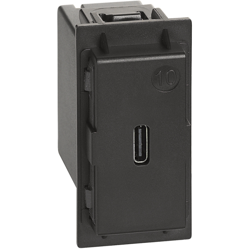 Розетка USB за зареждане тип А 5V 1.5A 1 модул LIVING NOW механизми