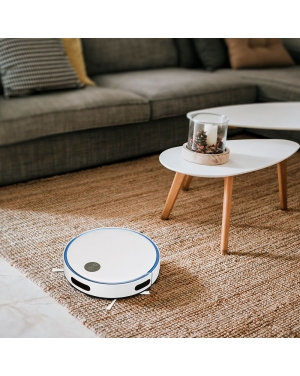 SMART Прахосмукачка Бяла & Синя С Дистанционно V-TAC Smart Home
