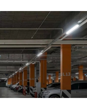 LED Влагозащитено Тяло M-Серия 600мм 18W 6400K Мат 120LM/W Промишлени линейни LED тела