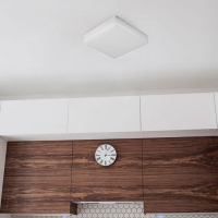 25W LED Плаофн SAMSUNG CHIP Frameless Квадрат 3000K IP44 120LM/W LED плафони без сензори