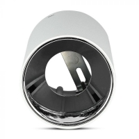 GU10 Корпус Кръг Бяло + Хром GU10 Корпус Кръг Бяло + Хром Декоративни LED луни