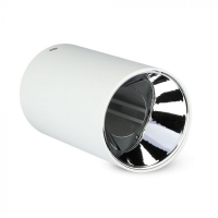 GU10 Корпус Кръг Бяло + Хром GU10 Корпус Кръг Бяло + Хром Декоративни LED луни