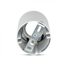 GU10 Корпус Кръг Бяло + Хром GU10 Корпус Кръг Бяло + Хром Декоративни LED луни