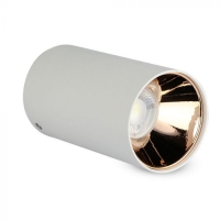 GU10 Корпус Кръг Бяло + Розово Злато Декоративни LED луни