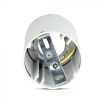 GU10 Корпус Кръг Бяло + Розово Злато Декоративни LED луни