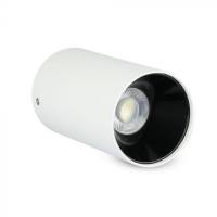 GU10 Корпус Кръг Бяло + Черно GU10 Корпус Кръг Бяло + Черно Декоративни LED луни