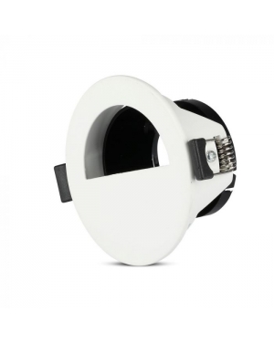 GU10 Корпус Луна Полукръг Бяло + Черно Декоративни LED луни