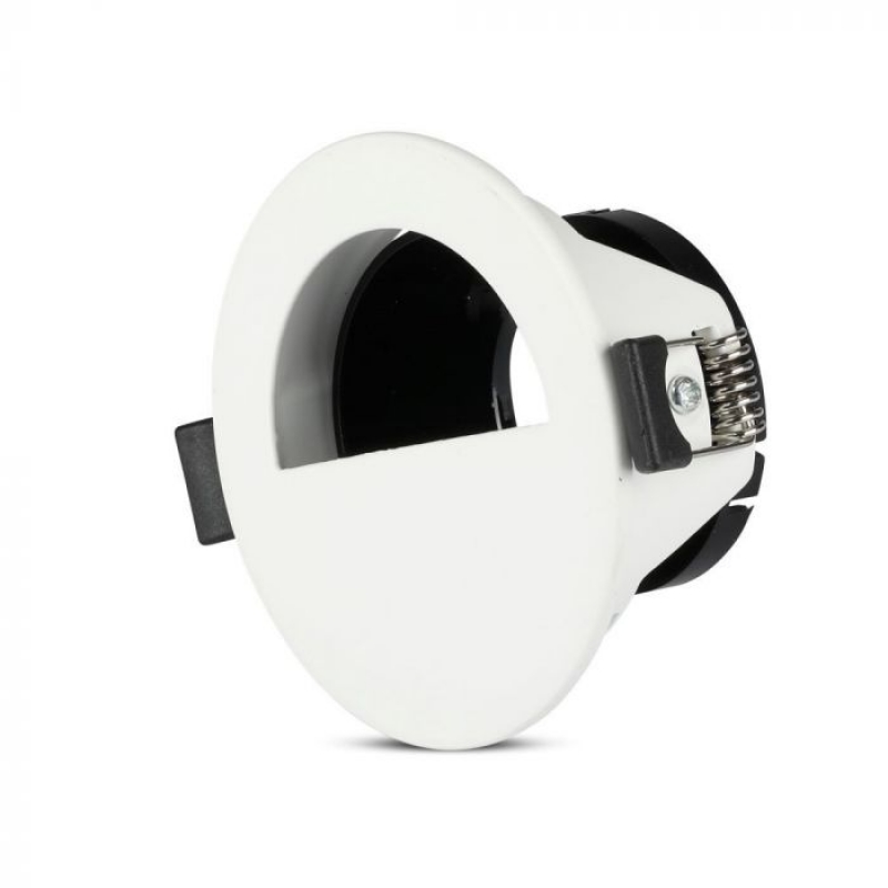 GU10 Корпус Луна Полукръг Бяло + Черно Декоративни LED луни