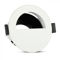 GU10 Корпус Луна Полукръг Бяло + Черно Декоративни LED луни