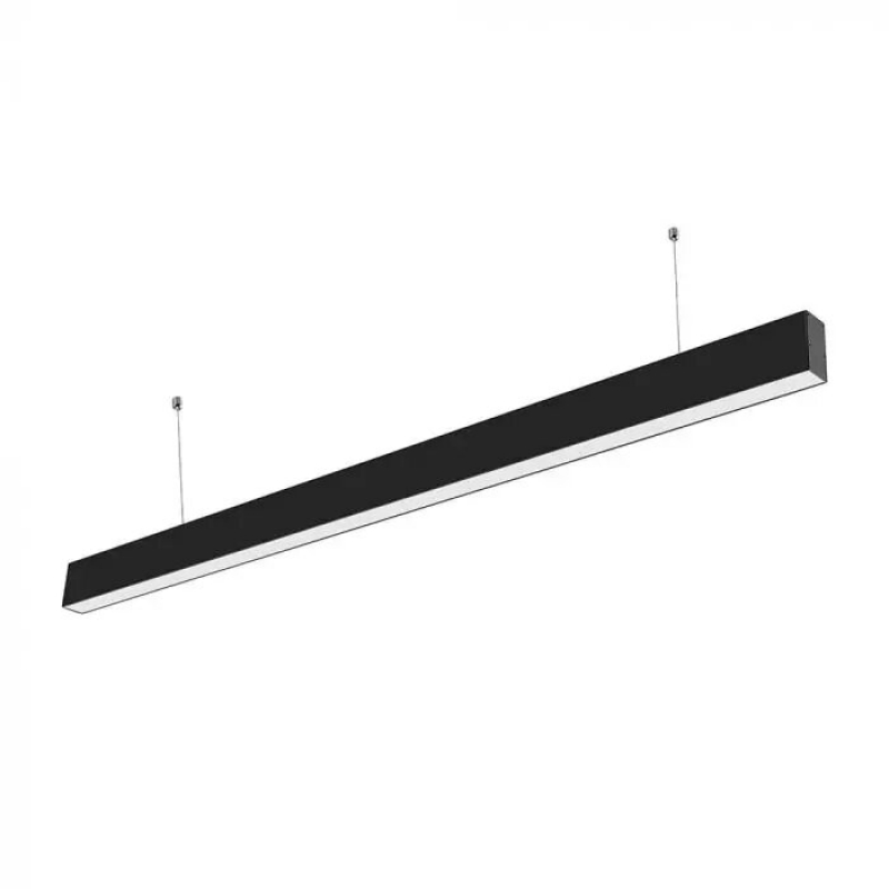 LED Линейно Осветление SAMSUNG Чип 40W Висящо Черно Тяло 3 в 1 Линейни LED тела за открит монтаж