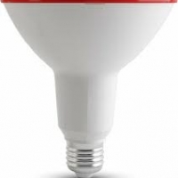 LED Крушка - 17W PAR38 E27 IP20 Червена LED крушки Е27