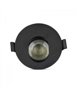 GU10 Отливка Кръг Черно + Черно Декоративни LED луни