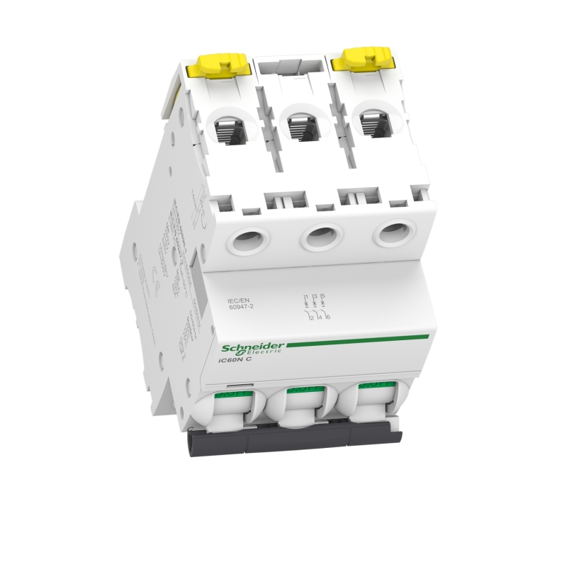 Автоматичен прекъсвач Schneider Acti9 iC60N 63A 3P C 6kA Автоматични прекъсвачи