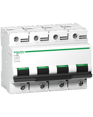 Автоматичен прекъсвач Schneider Acti9 iC120N 80A 4P C 10kA Автоматични прекъсвачи