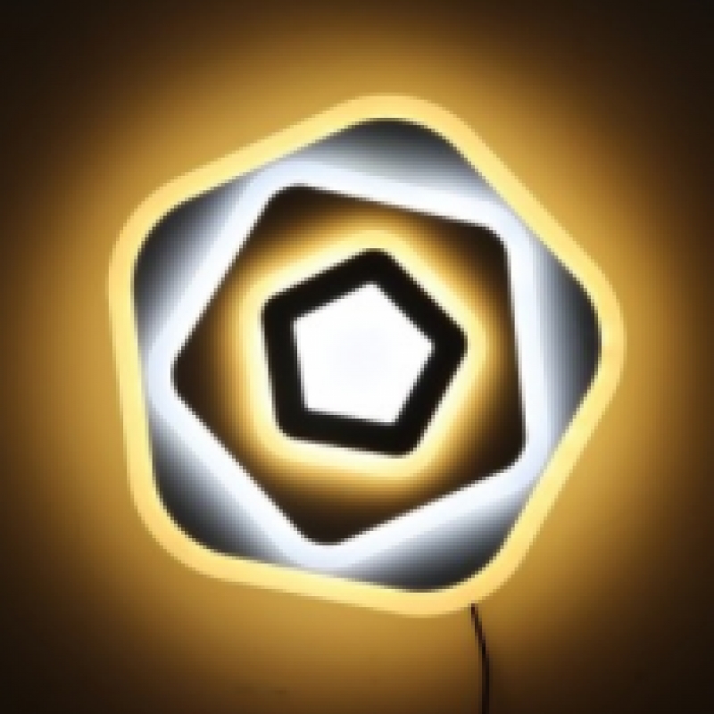 Плафониера 95W 2800K+6500K 6175Lm LED плафони без сензори