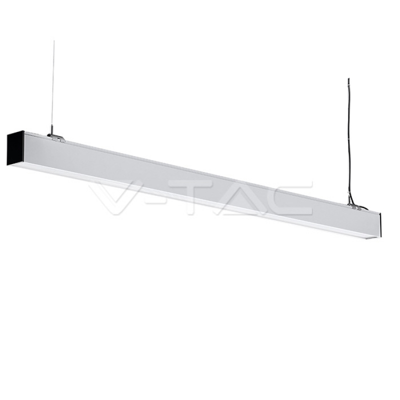 LED Линейно Осветление SAMSUNG ЧИП - 40W Висящо Бяло Тяло 4000К 1200x50x65mm Линейни LED тела за открит монтаж