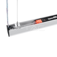 LED Линейно Осветление SAMSUNG ЧИП - 40W Висящо Бяло Тяло 4000К 1200x50x65mm Линейни LED тела за открит монтаж