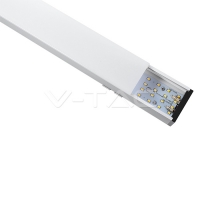 LED Линейно Осветление SAMSUNG ЧИП - 40W Висящо Бяло Тяло 4000К 1200x50x65mm Линейни LED тела за открит монтаж