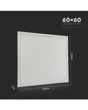 LED Панел 40W 600 x 600 mm 4500K Вкл. Драйвер 6бр./СЕТ LED панели за скрит монтаж