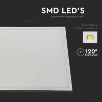 LED Панел 40W 600 x 600 mm 4500K Вкл. Драйвер 6бр./СЕТ LED панели за скрит монтаж