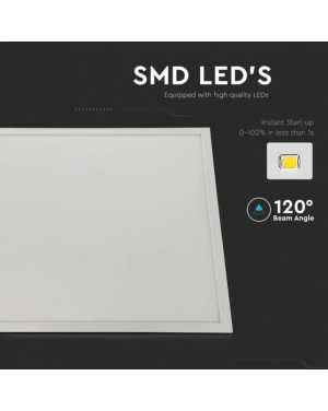 LED Панел 40W 600 x 600 mm 4500K Вкл. Драйвер 6бр./СЕТ LED панели за скрит монтаж