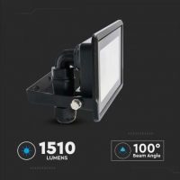 20W LED Прожектор SAMSUNG ЧИП Черно Тяло 6400К LED екстериорно осветление