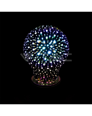 LED Крушка - 3W E27 Filament 3D A60 3000K LED крушки Е27