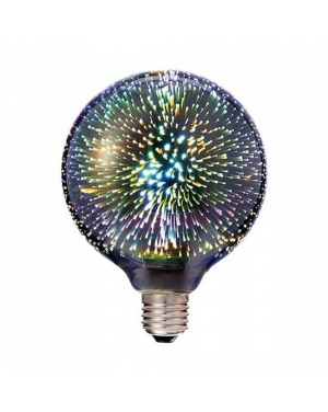 LED Крушка - 4W Filament E27 G125 3D 3000К LED крушки Е27