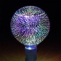 LED Крушка - 4W Filament E27 G125 3D 3000К LED крушки Е27