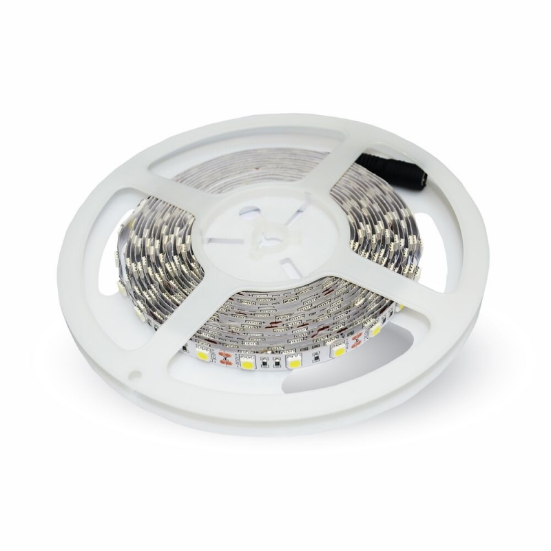LED Лента SMD5050 - 60/1 RGB Невлагозащитена 12V LED ленти