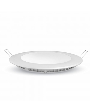 6W LED Premium Панел - Кръг 3000K LED панели за скрит монтаж