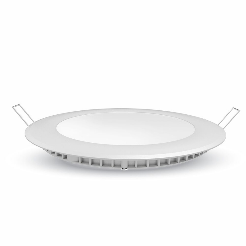12W LED Premium Панел - Кръг 6400K LED панели за скрит монтаж