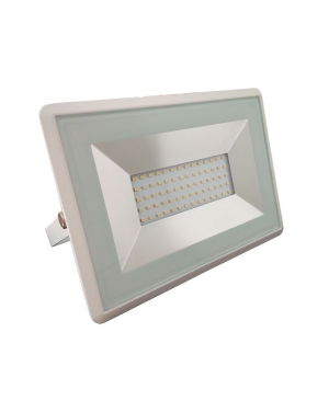 50W LED Прожектор Е-Series G2 Бяло Тяло 3000K LED екстериорно осветление