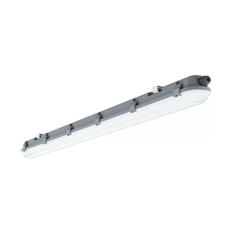LED Влагозащитено Тяло M-Серия 600мм 18W 6400K Мат 120LM/W Промишлени линейни LED тела