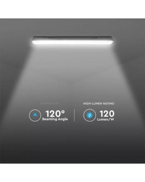 LED Влагозащитено Тяло M-Серия 1200мм 36W 4000K Mат 120LM/W Промишлени линейни LED тела
