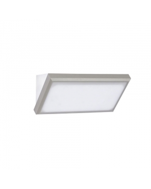 12W Фасаден Аплик Ъглов Сив 3000К IP65 Фасадно LED осветление