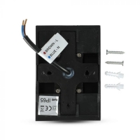 4W LED Стенна Лампа Черна 6500К Фасадно LED осветление