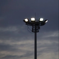 200W LED Прожектор SAMSUNG ЧИП G8 Черно Тяло 4000К 185LM/W LED екстериорно осветление
