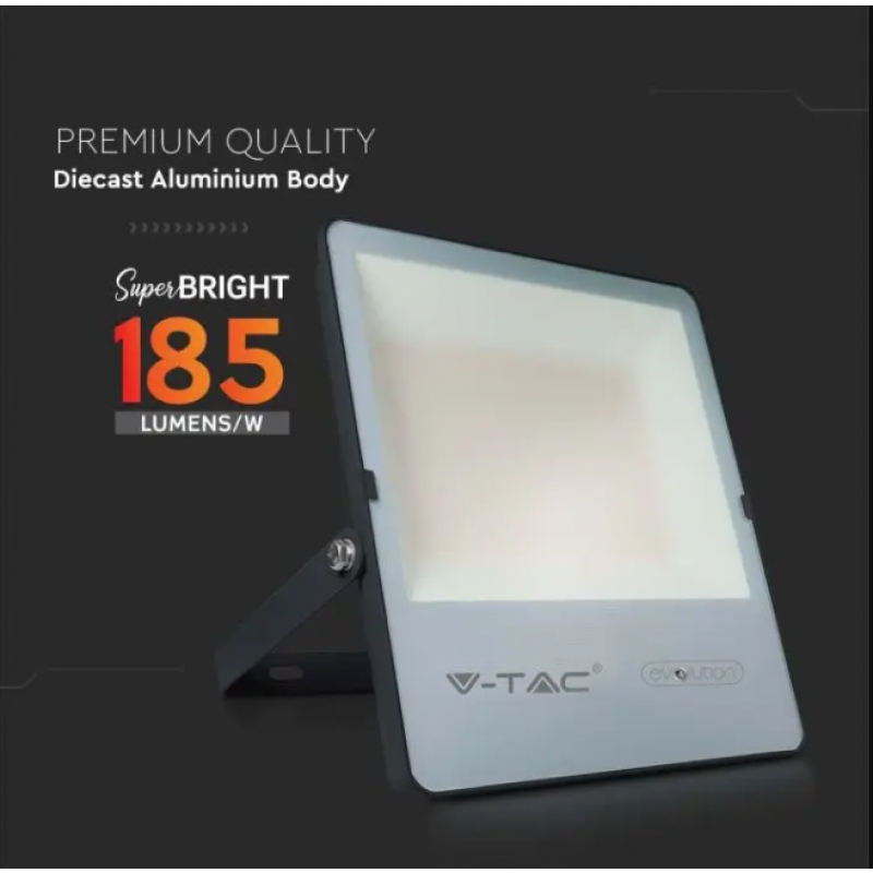 200W LED Прожектор SAMSUNG ЧИП G8 Черно Тяло 6400К 185LM/W LED екстериорно осветление