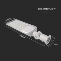 LED Улична Лампа SAMSUNG ЧИП - 50W 4000K 120LM/W LED улично осветление
