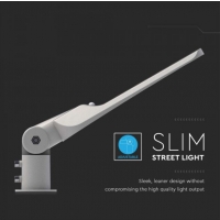 LED Улична Лампа SAMSUNG ЧИП Сензор - 30W 6400K 120LM/W LED улично осветление