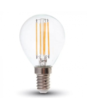 LED Крушка - 6W Filament E14 P45 3000К 130LM/W LED крушки Е14