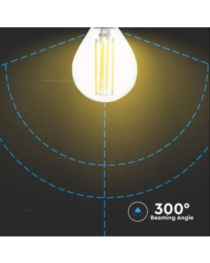 LED Крушка - 6W Filament E14 P45 3000К 130LM/W LED крушки Е14